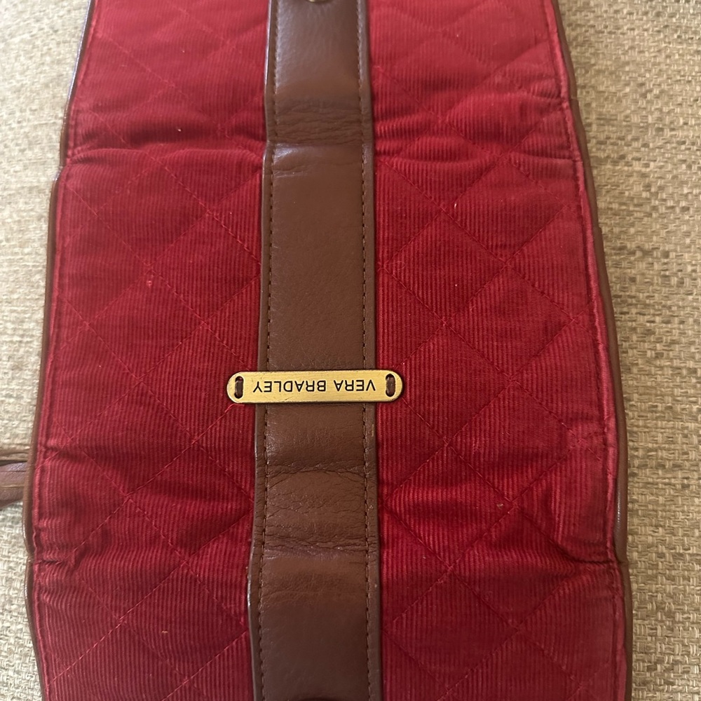 Vera Bradley Retro Vibes Corduroy Wallet With Bohemian Style - Picture 11 of 12